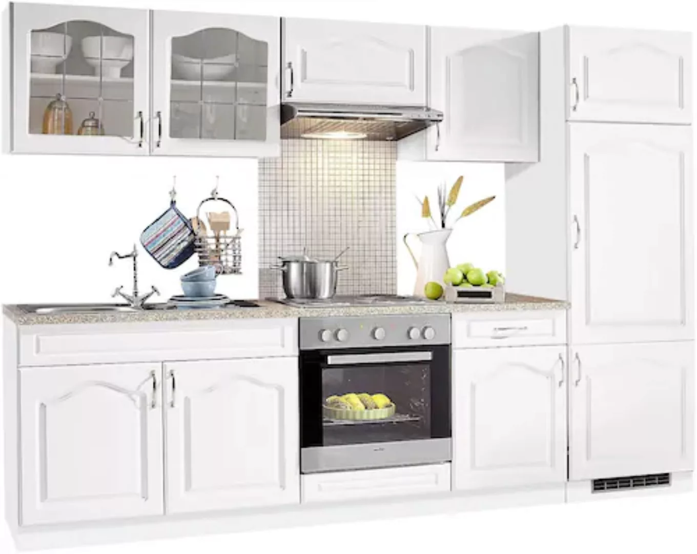 wiho Küchen Küchenzeile "Linz", ohne E-Geräte, Breite 270 cm günstig online kaufen