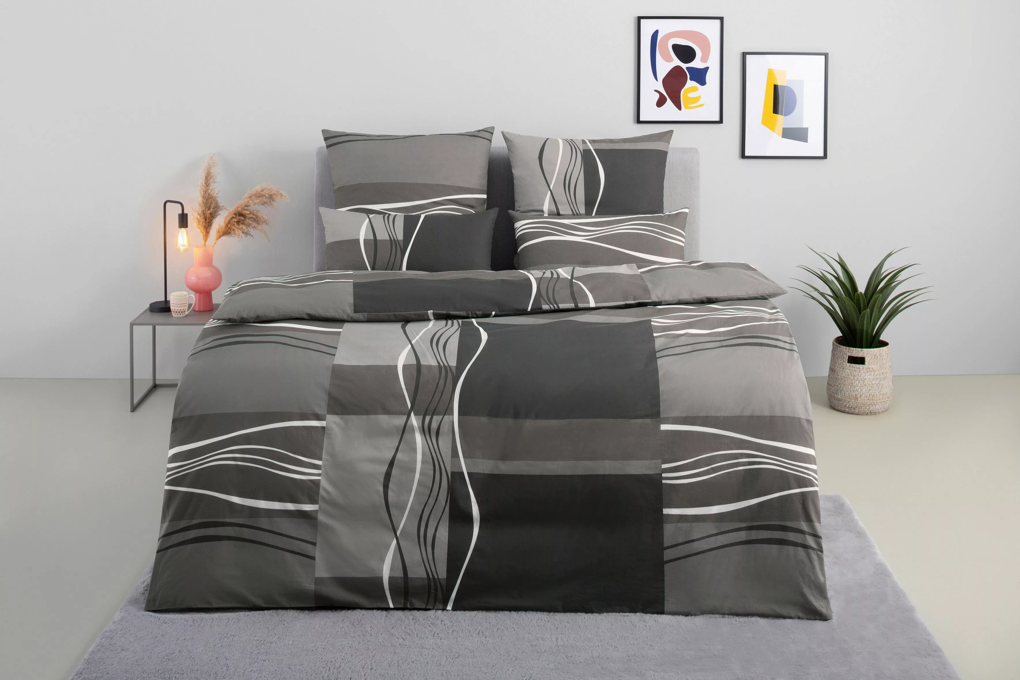 my home Bettwäsche Kelian, Linon, 3 günstig online kaufen