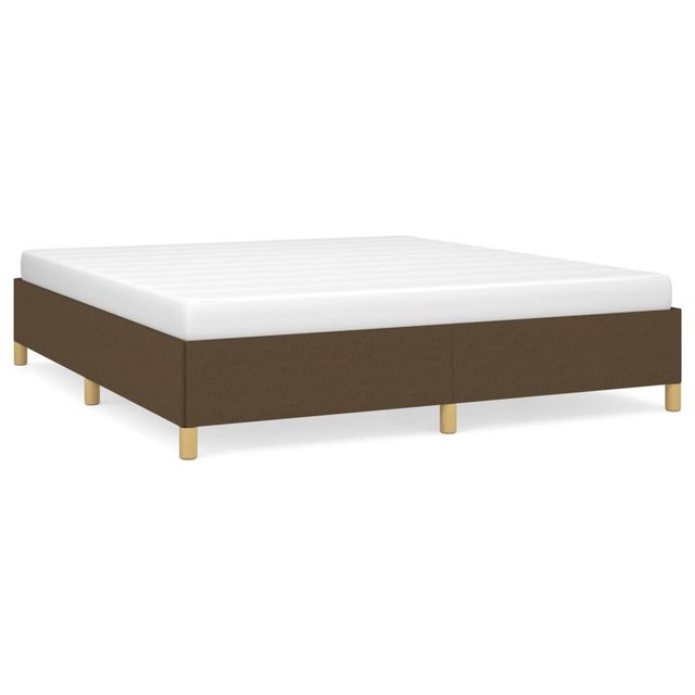 Vidaxl Boxspringbett Dunkelbraun 180x200 Cm Stoff günstig online kaufen