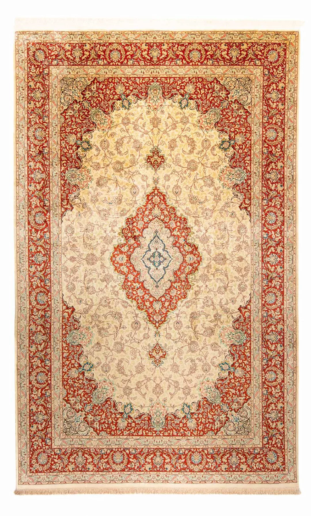morgenland Orientteppich »Perser - Ghom - 312 x 198 cm - rot«, rechteckig günstig online kaufen