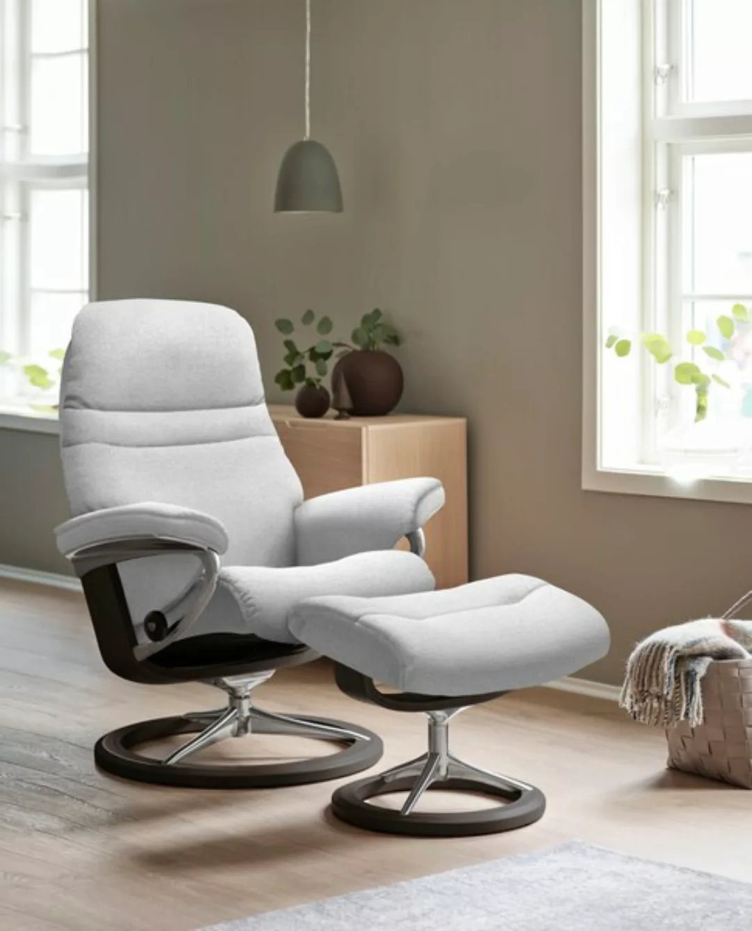 Stressless Relaxsessel "Sunrise", mit Signature Base, Größe S, Gestell Weng günstig online kaufen