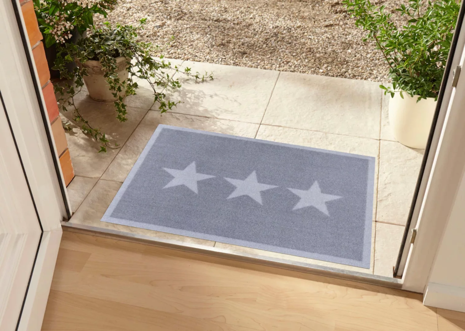HANSE Home Fußmatte »Sterne«, rechteckig, Schmutzfangmatte, Innen und Außen günstig online kaufen
