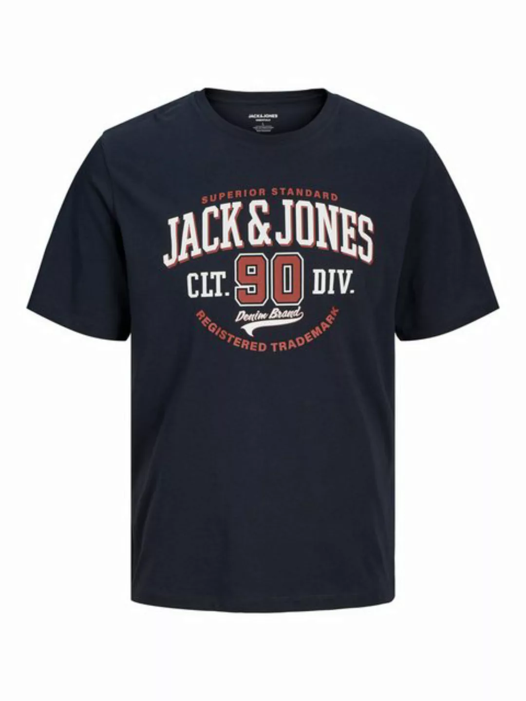 Jack & Jones PlusSize T-Shirt JJELOGO TEE SS O-NECK 2 COL AW24 S PLS mit Fr günstig online kaufen