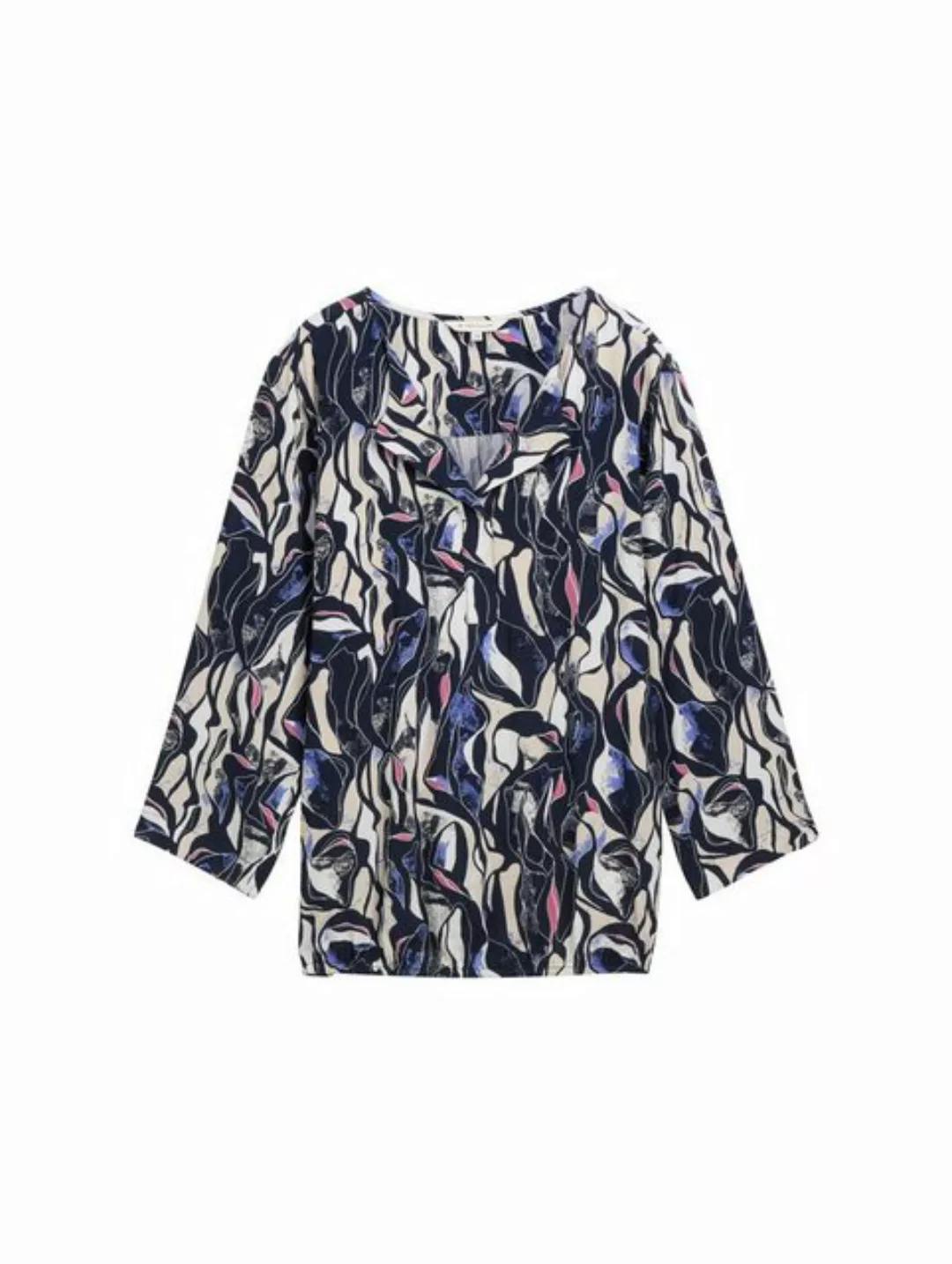 TOM TAILOR Blusentop printed blouse, organic shapes design günstig online kaufen