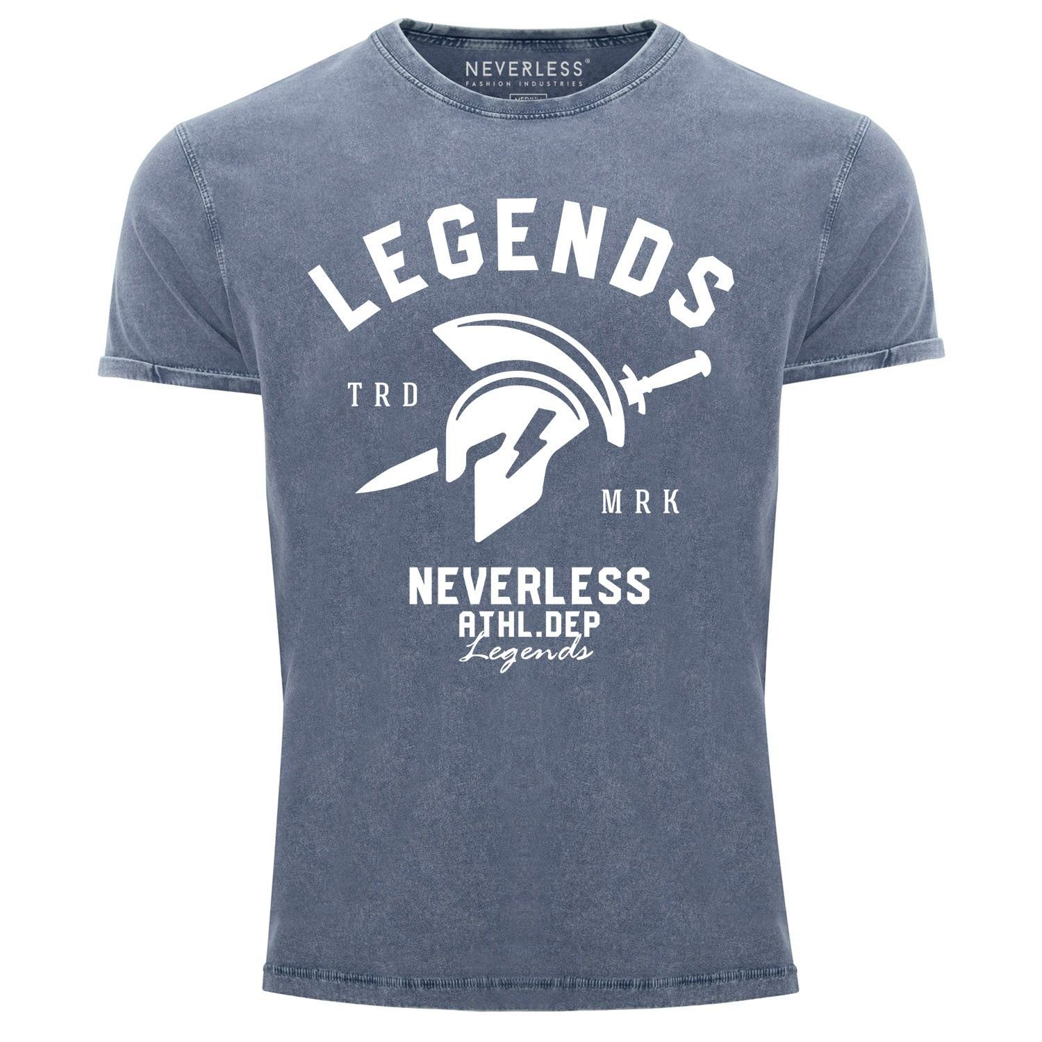 Neverless Print-Shirt Cooles Angesagtes Herren T-Shirt günstig online kaufen