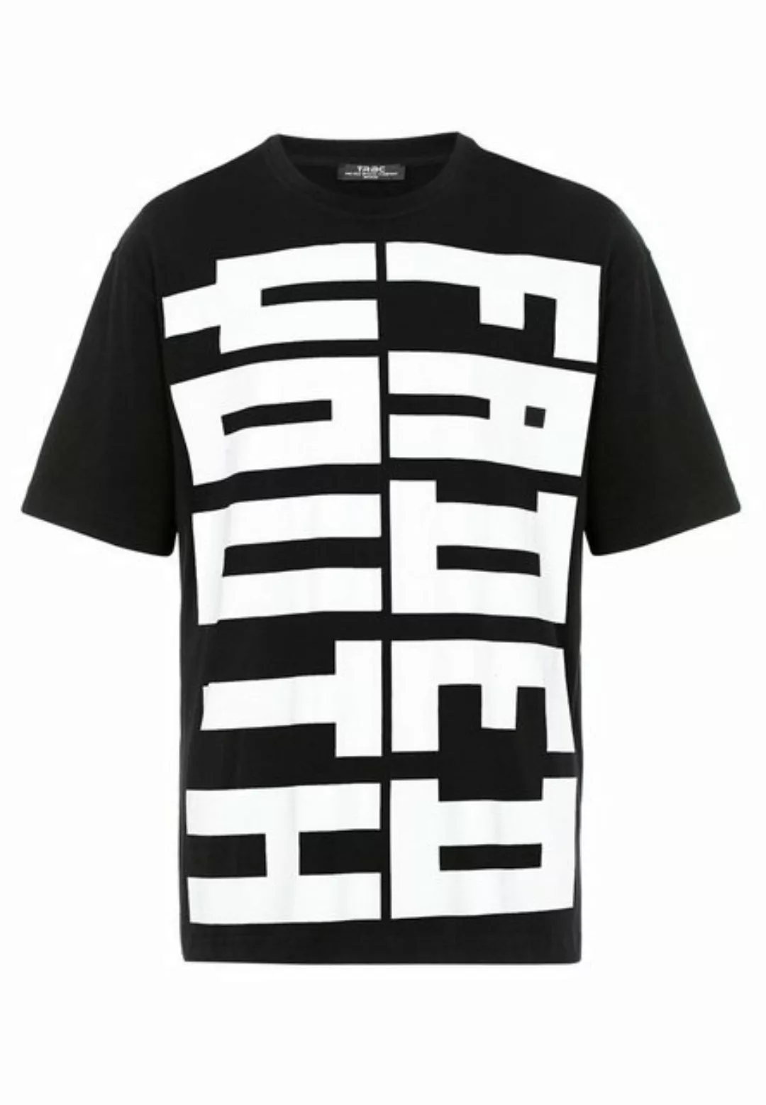 RedBridge T-Shirt Oversized – Statement-Print, 100 % Baumwolle, Urban Look günstig online kaufen