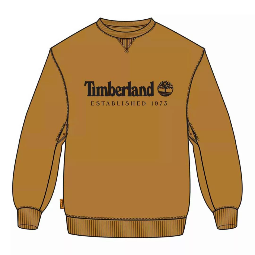 Timberland Outdoor Heritage Established 1973 Crew Sweatshirt L Wheat Boot günstig online kaufen