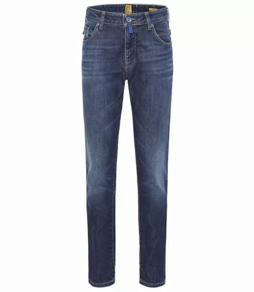 MEYER Straight-Jeans M5 Slim mit Rundbundverarbeitung günstig online kaufen