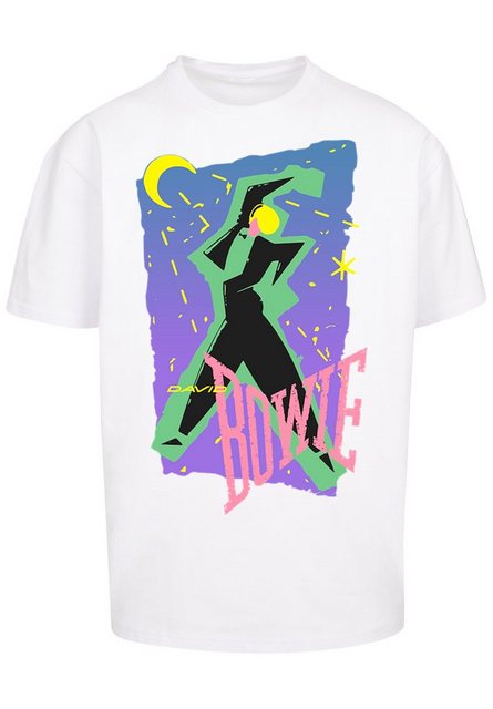 F4NT4STIC T-Shirt David Bowie Rock Music Band Moonlight Dance Print günstig online kaufen