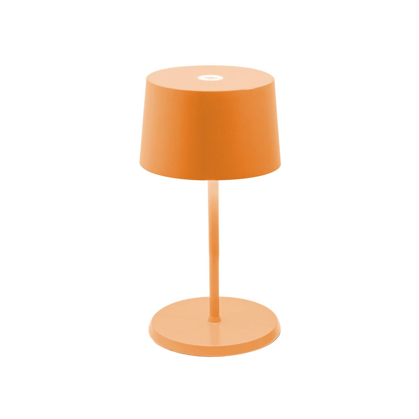 Zafferano Olivia mini 3K Akku-Tischlampe orange günstig online kaufen