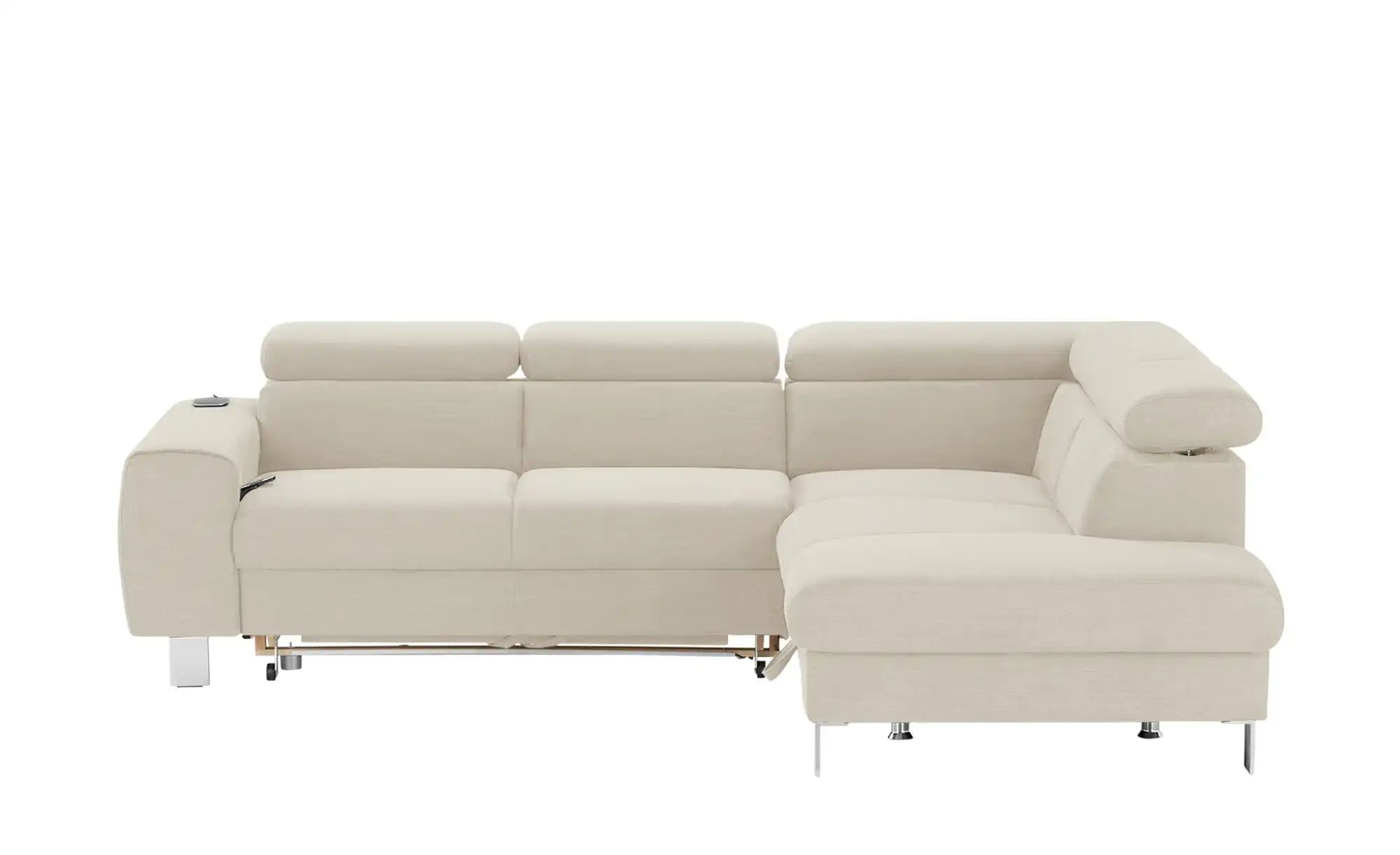 uno Ecksofa  Los Angeles ¦ creme ¦ Maße (cm): B: 249 H: 72 T: 207 Polstermö günstig online kaufen