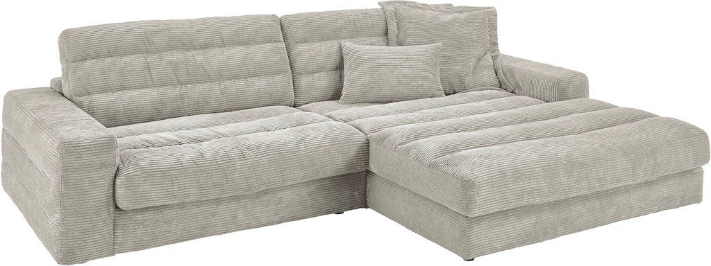 3C Candy Ecksofa "Stripes Mega-Sofa, bequem und komfortabel, L-Form", Lose günstig online kaufen