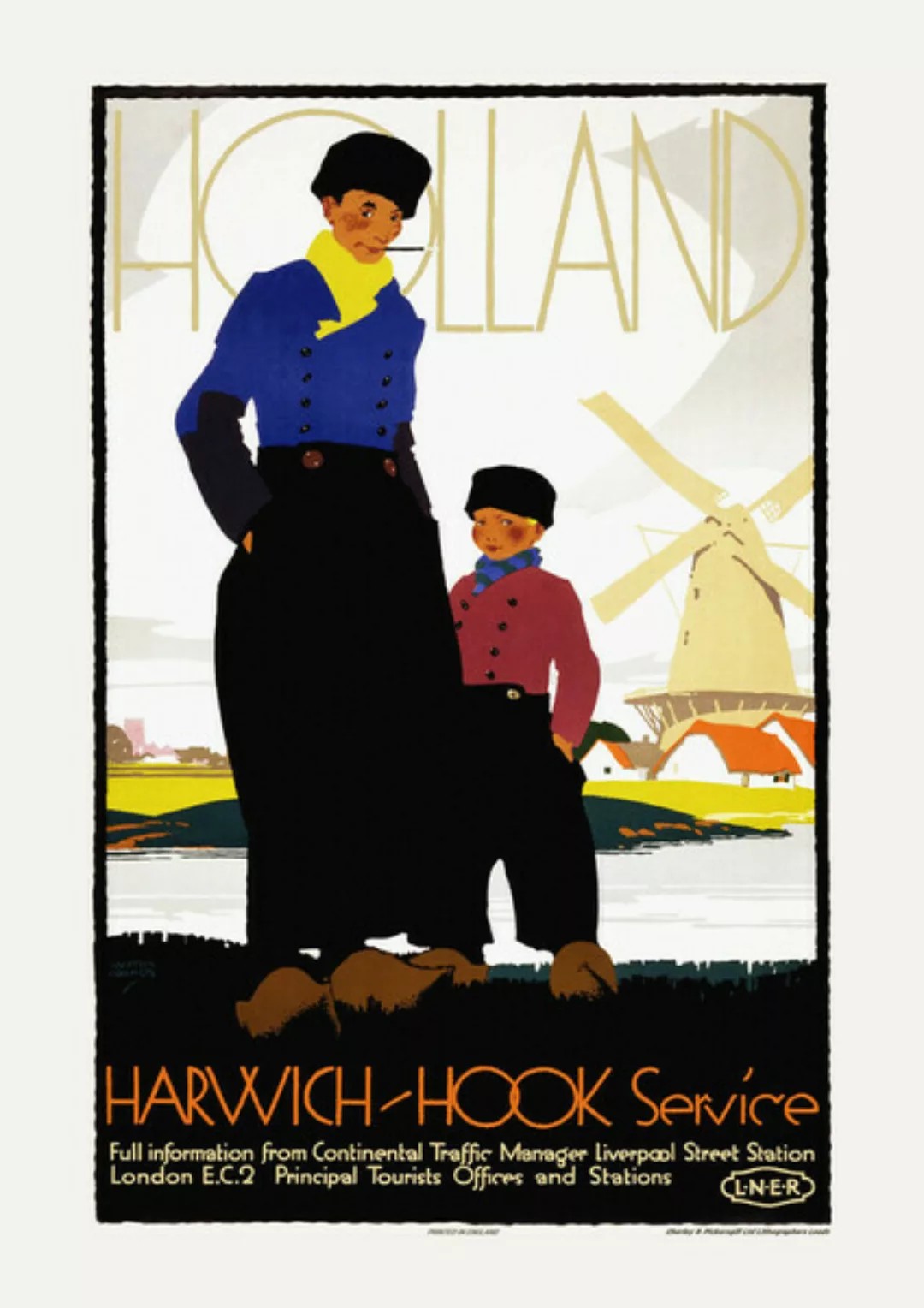 Poster / Leinwandbild - Holland günstig online kaufen