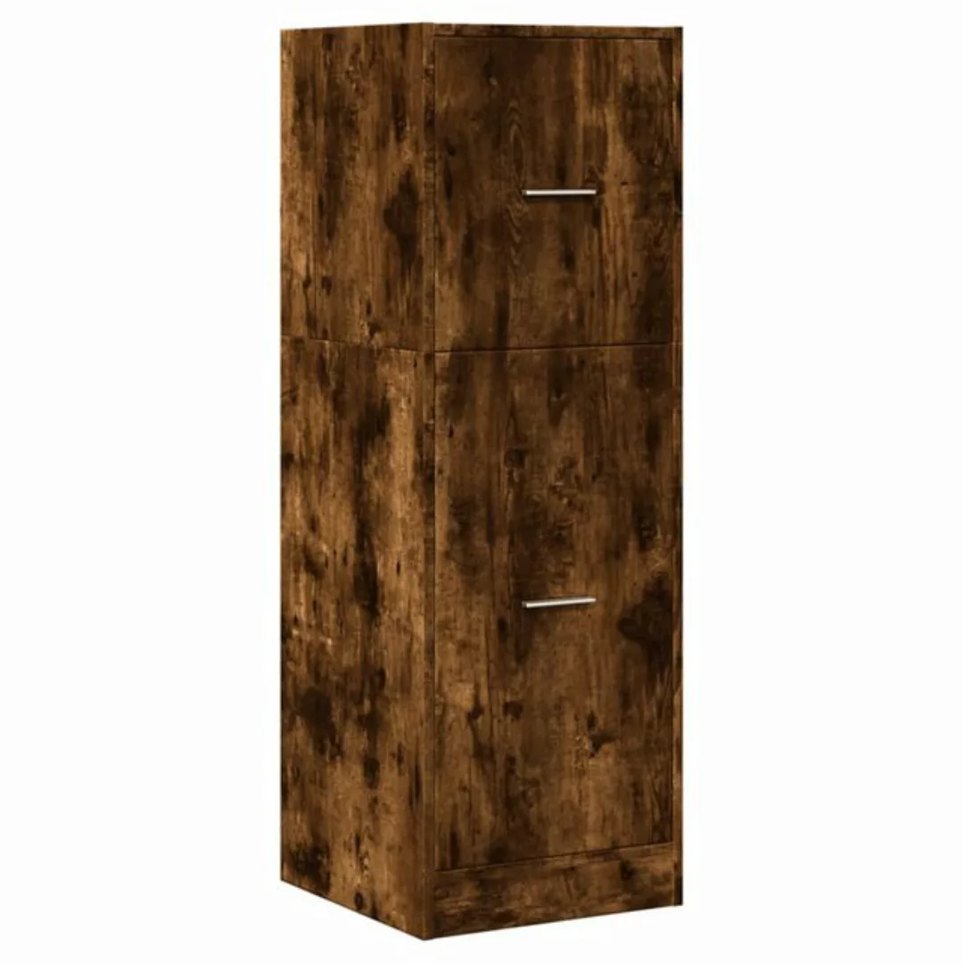 vidaXL Aktenschrank Küchenschrank Apothekerschrank Räuchereiche 40x41x118 c günstig online kaufen