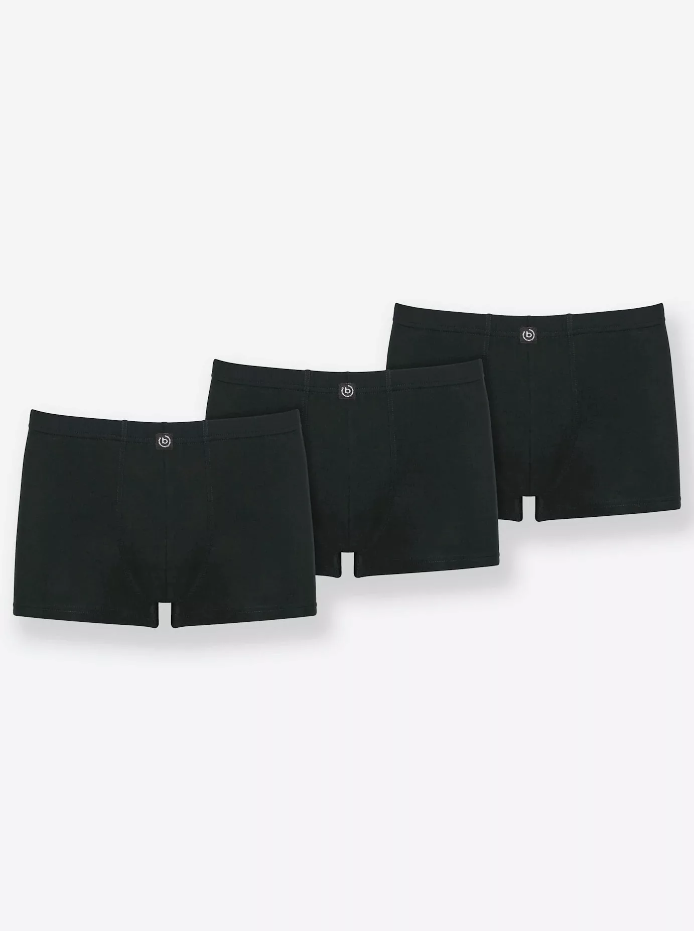 bugatti Boxershorts "Oslo", (3 St., 3er Pack), mit aufgenähtem Logo günstig online kaufen