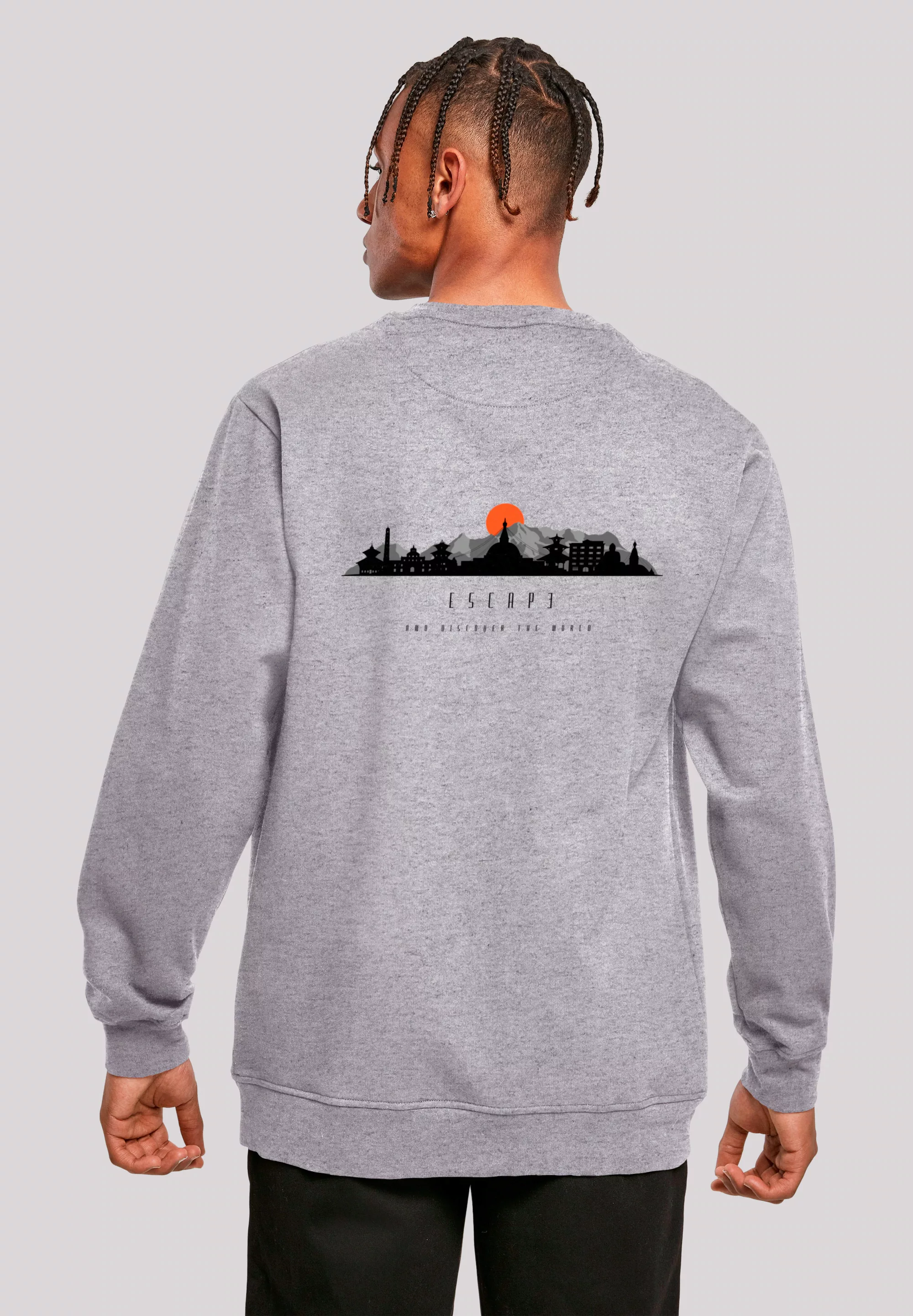 F4NT4STIC Sweatshirt "Escape Discover the World Asian Town", Premium Qualit günstig online kaufen
