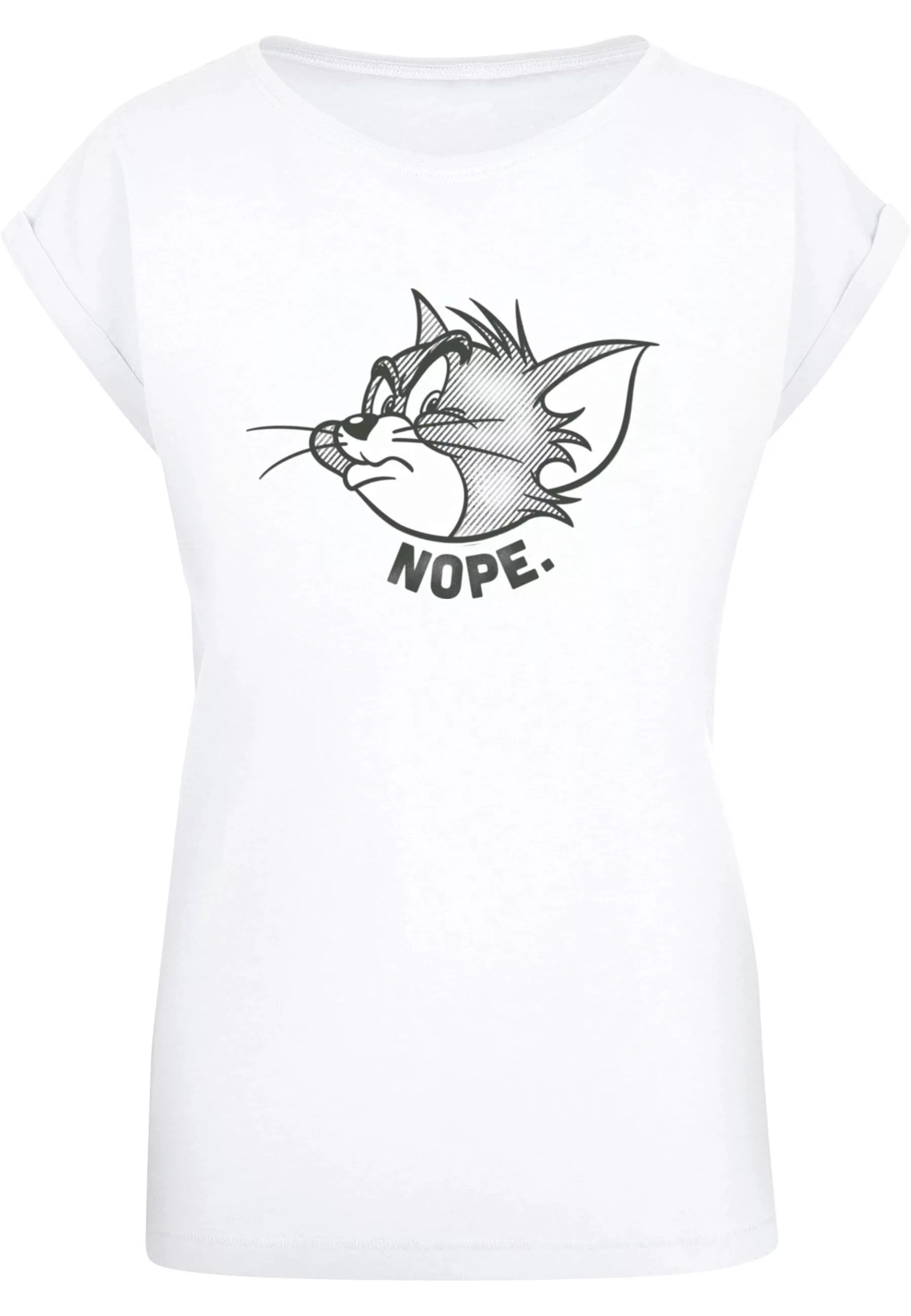 ABSOLUTE CULT T-Shirt "ABSOLUTE CULT Damen Ladies Tom and Jerry - Nope T-Sh günstig online kaufen