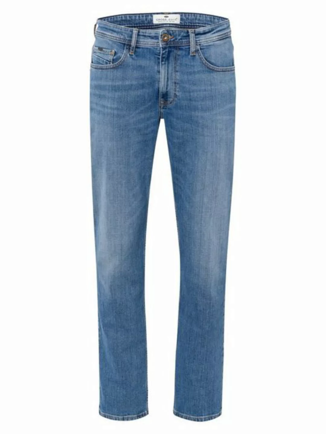 Cross Jeans Herren Jeans ANTONIO - Relaxed Fit - Blau - Mid Blue günstig online kaufen