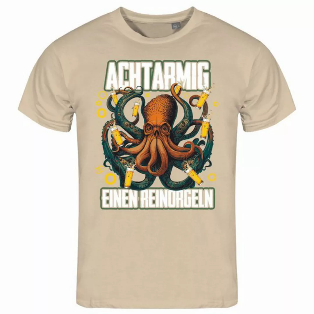 deinshirt Print-Shirt Herren T-Shirt Achtarmig einen reinorgeln Funshirt mi günstig online kaufen