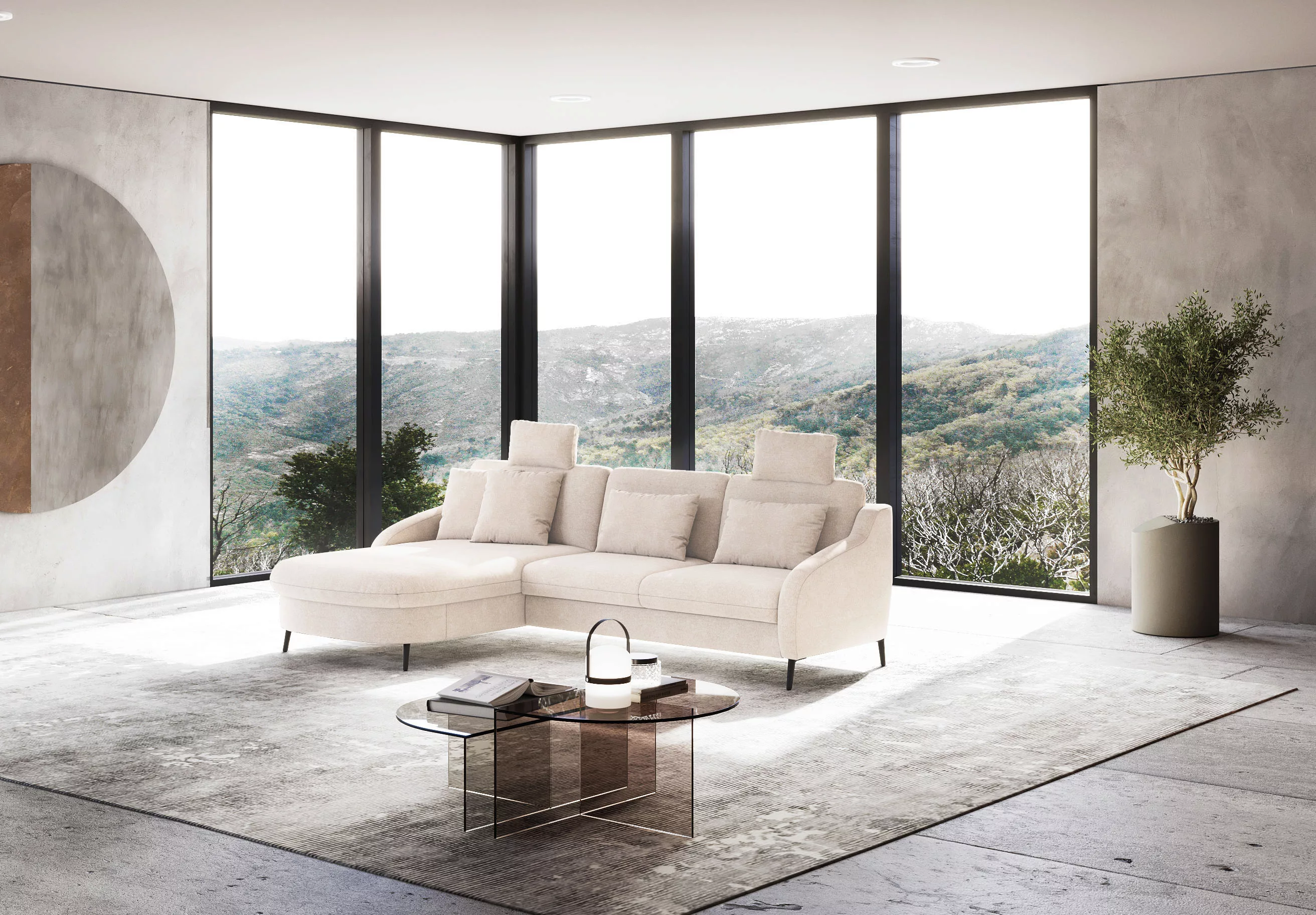 sit&more Ecksofa »Soul L-Form«, wahlweise mit Bettfunktion und Bettkasten o günstig online kaufen