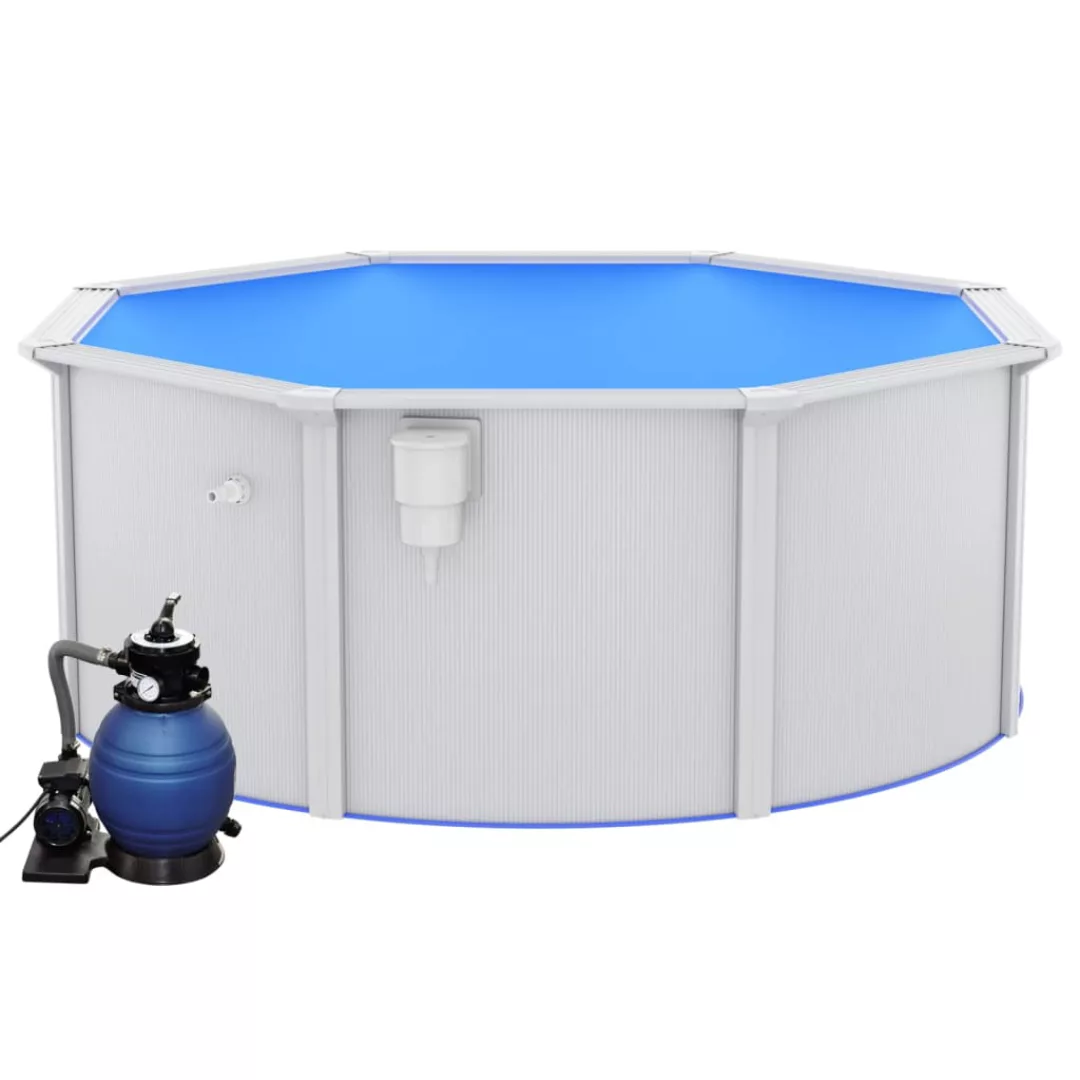 Vidaxl Pool With Sandfilterpumpe 300x120 Cm günstig online kaufen
