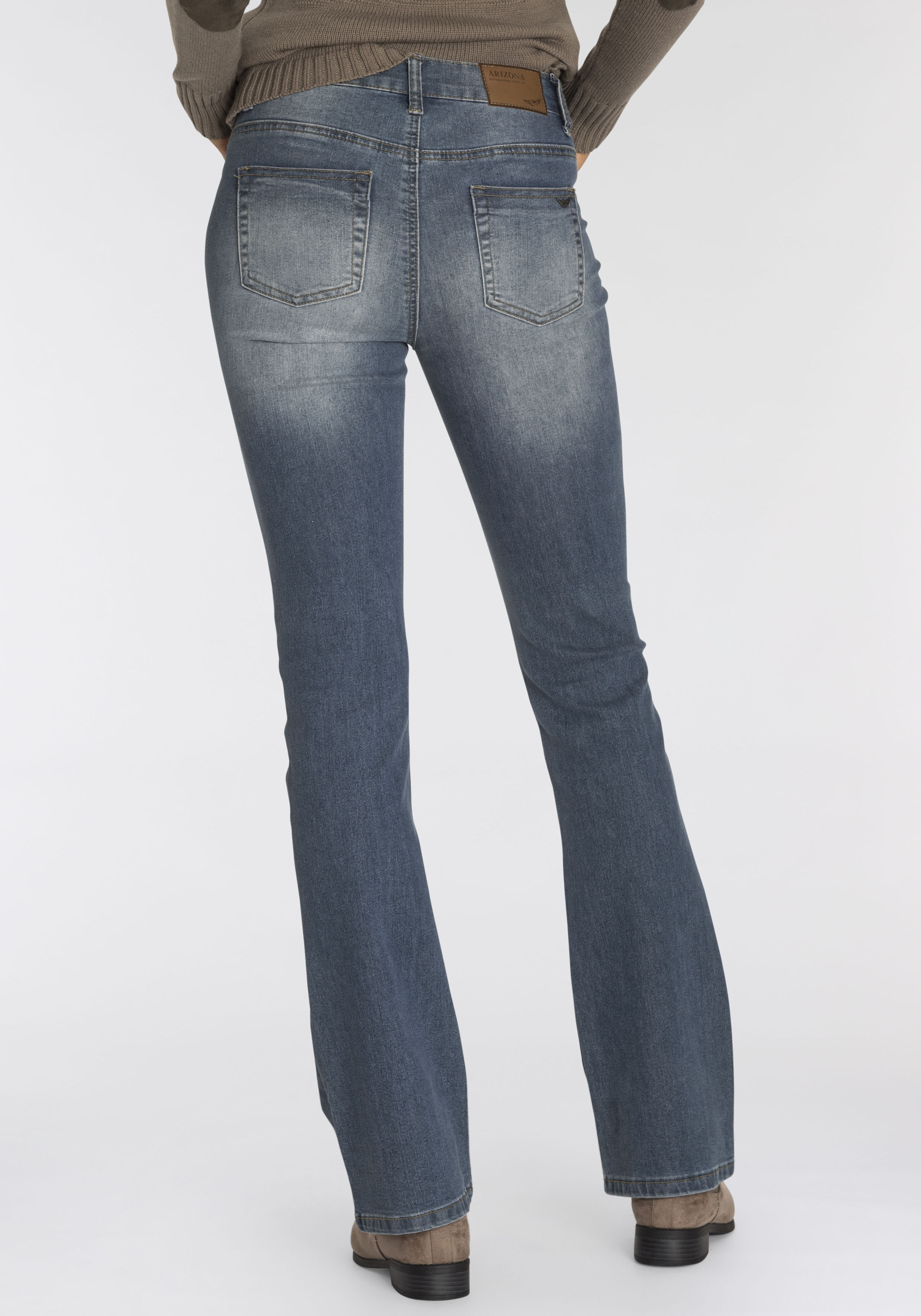 Arizona Bootcut-Jeans "Shaping", High Waist günstig online kaufen