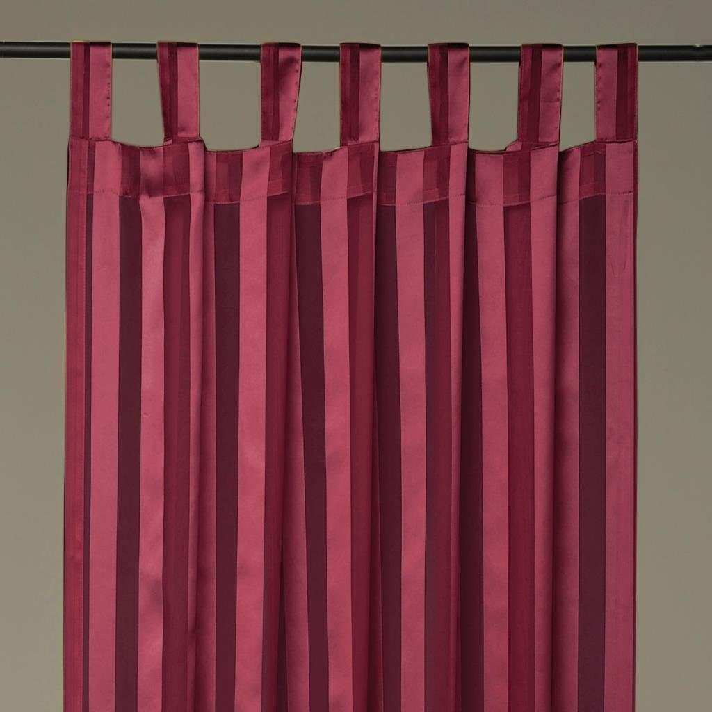 Arsvita Vorhang, Schlaufen, halbtransparent, Voile, Halbtransparenter günstig online kaufen