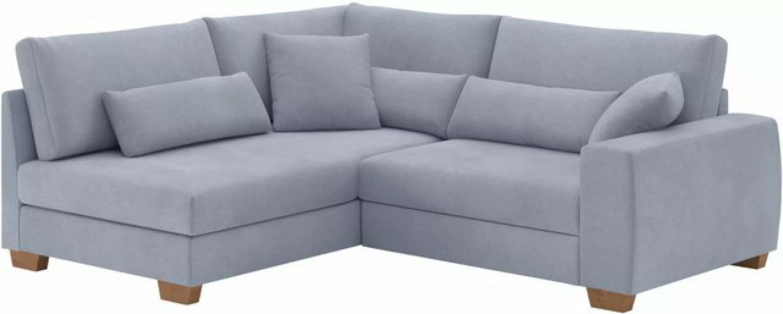 Home affaire Ecksofa "DuraSpring", mit Taschenfederkern, bis 140 kg belastb günstig online kaufen