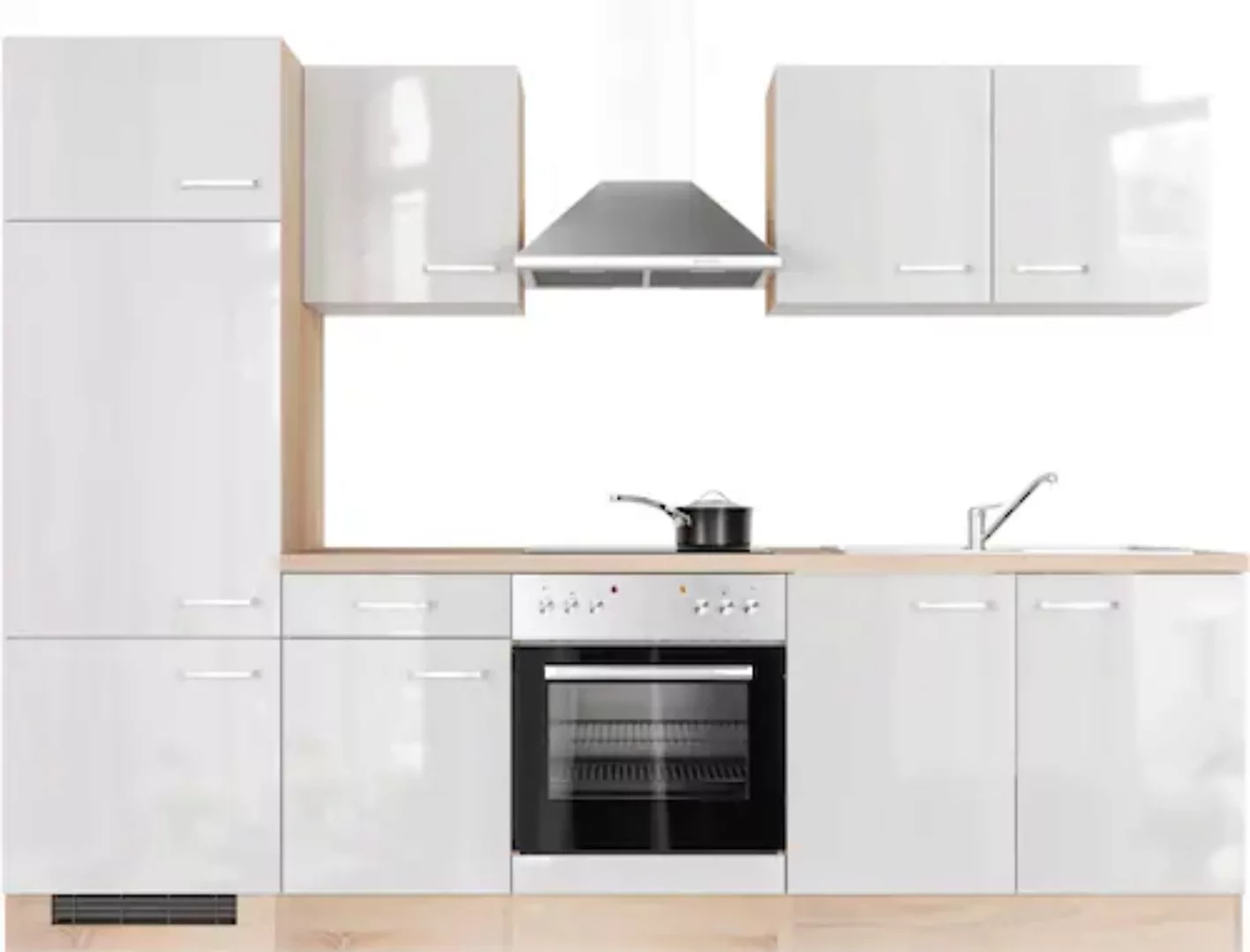 Flex-Well Küche »Florenz«, Breite 270 cm, mit und ohne E-Geräten lieferbar günstig online kaufen