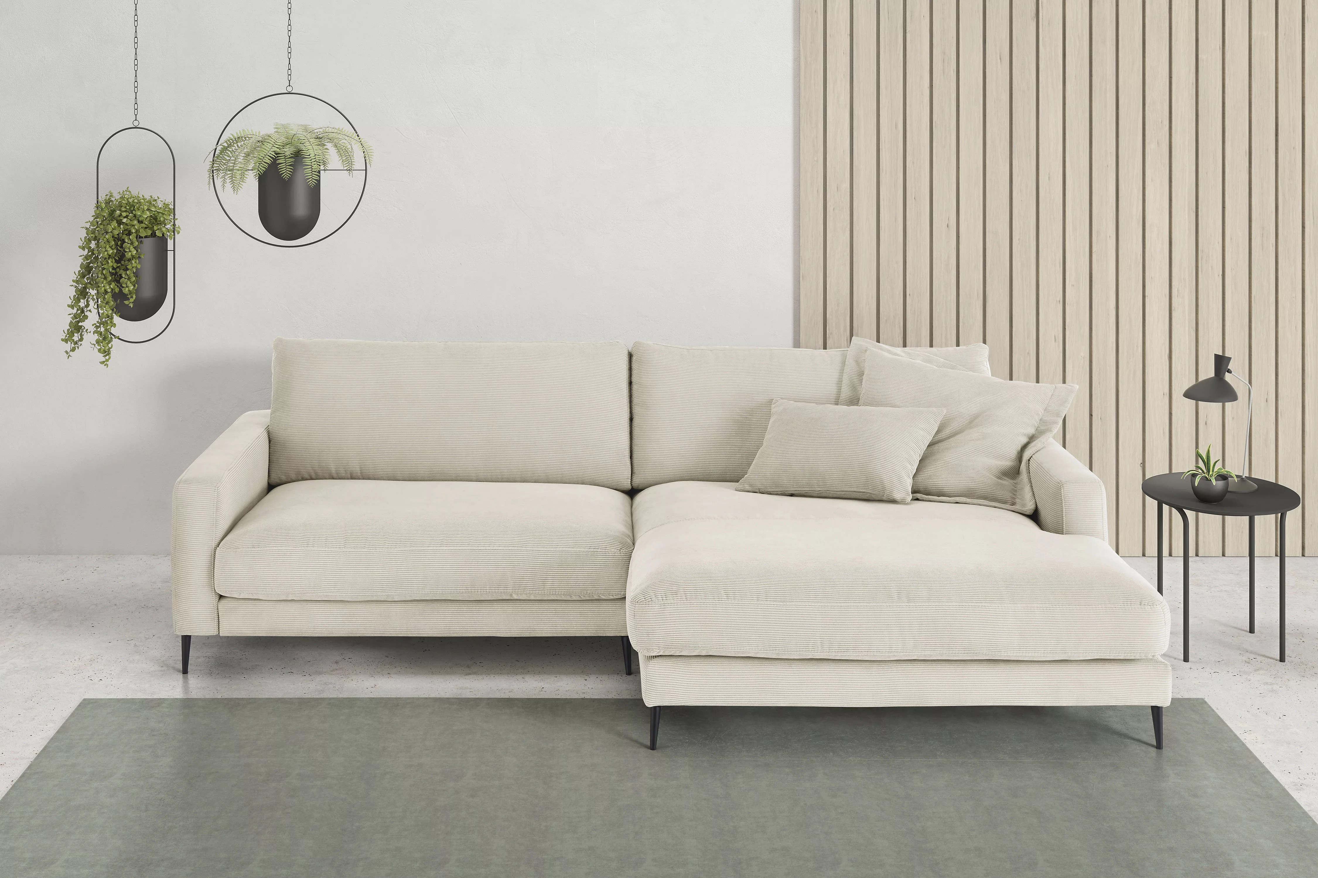 INOSIGN Ecksofa "Downtown, B/T/H: 272/190/84 cm" günstig online kaufen