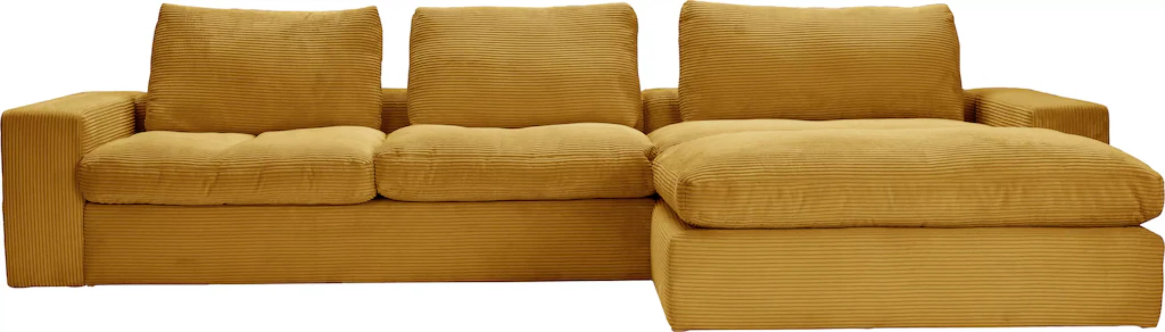 alina Ecksofa "Sandy", mit Recamiere, in modernem Cordstoff günstig online kaufen