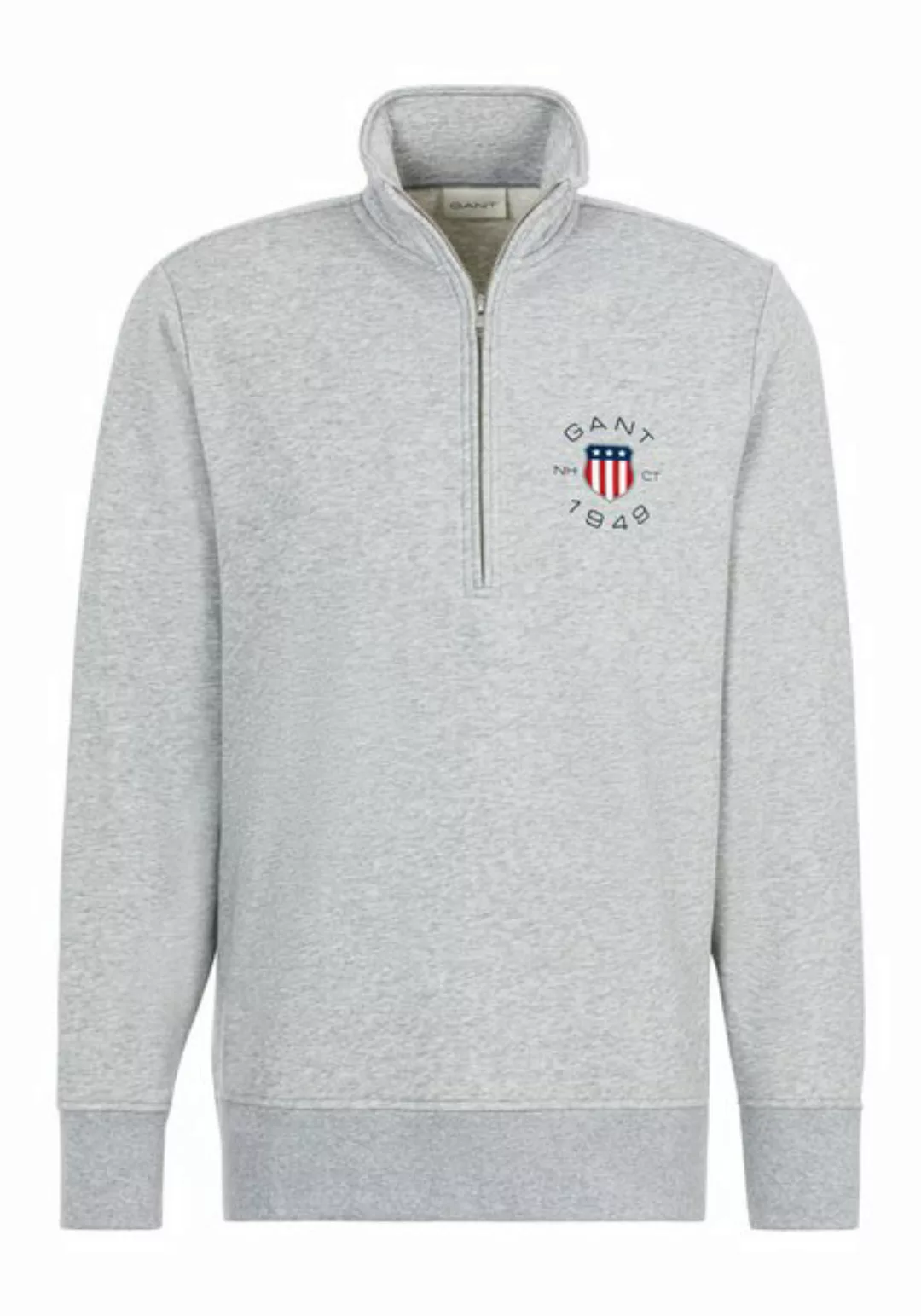 Gant Sweatshirt PRINT HALF ZIP günstig online kaufen