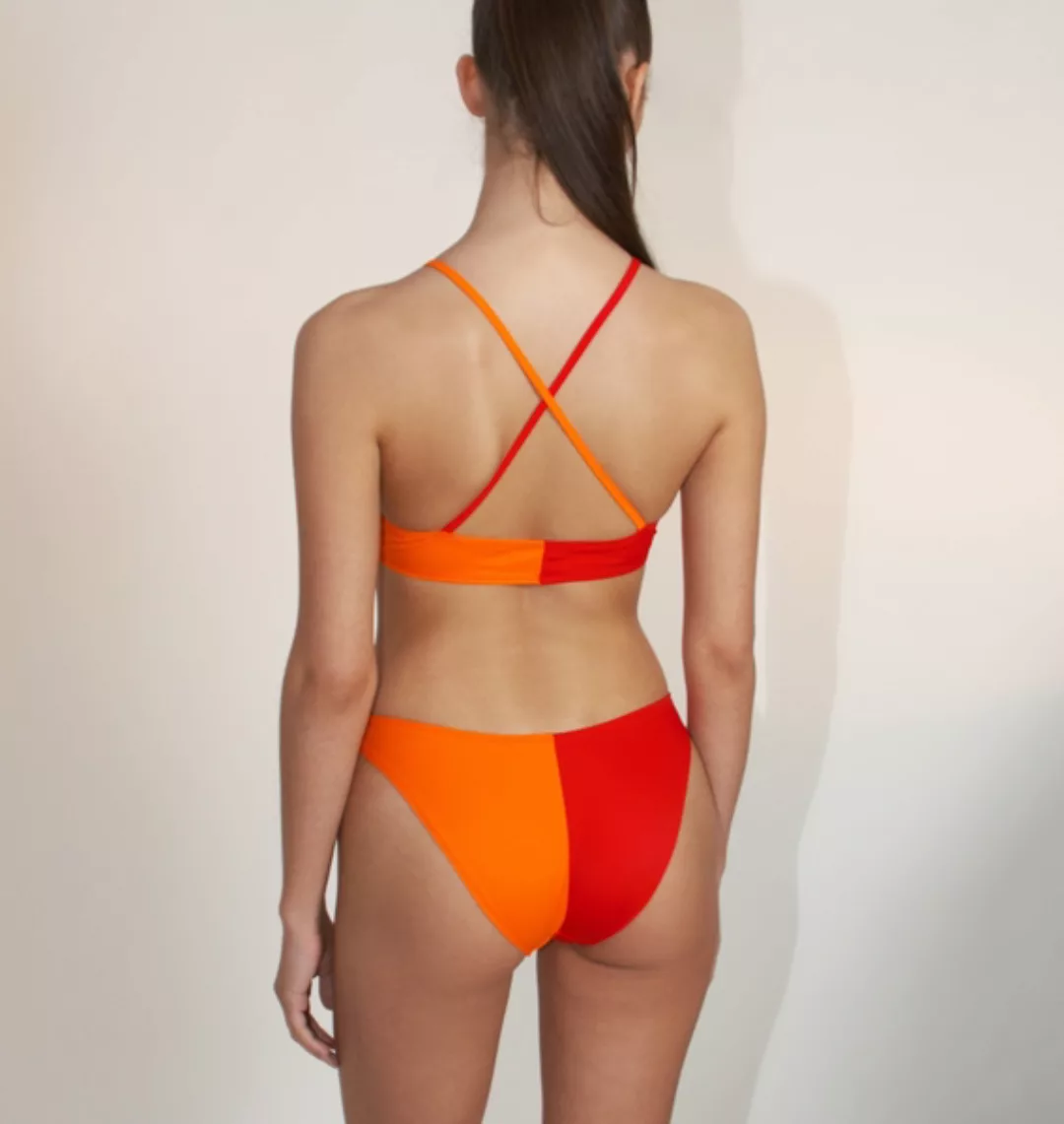 Moroccan Heat - High Neck Bikini Tank Top günstig online kaufen