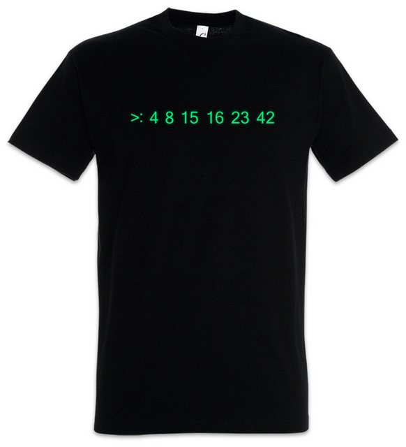 Urban Backwoods Print-Shirt Lost Code Herren T-Shirt number Numbers Nummer günstig online kaufen