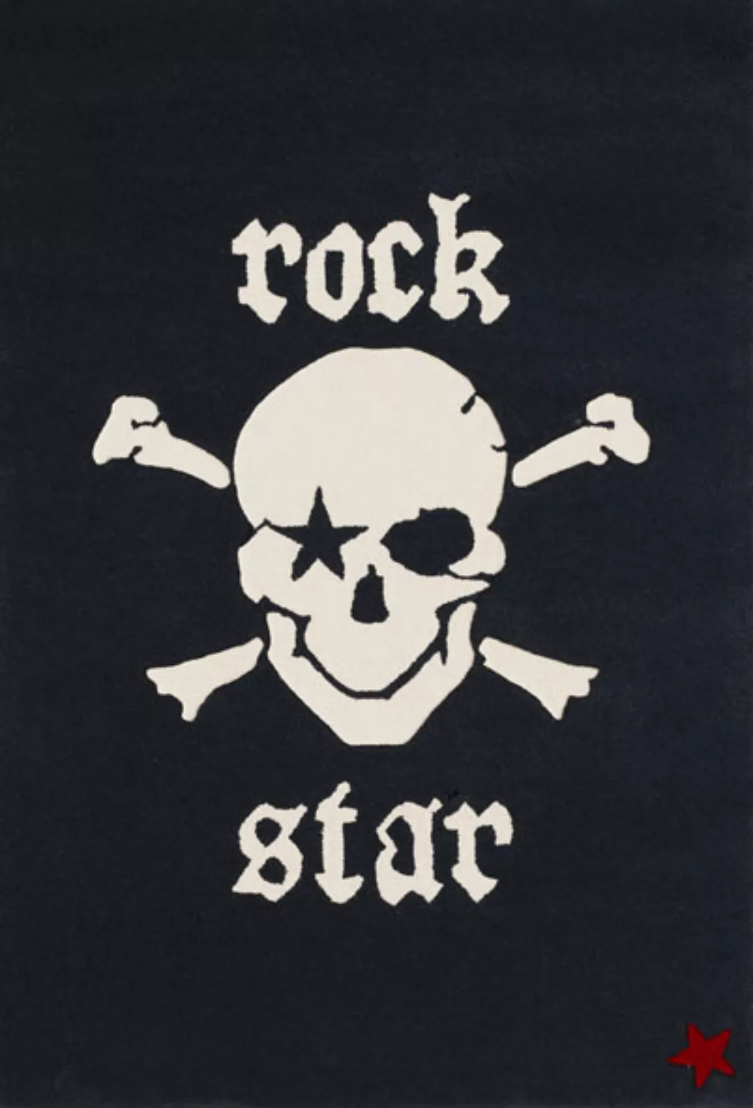 Rock STAR Baby Kinderteppich »RS2385-1«, rechteckig, handgearbeiteter Kontu günstig online kaufen