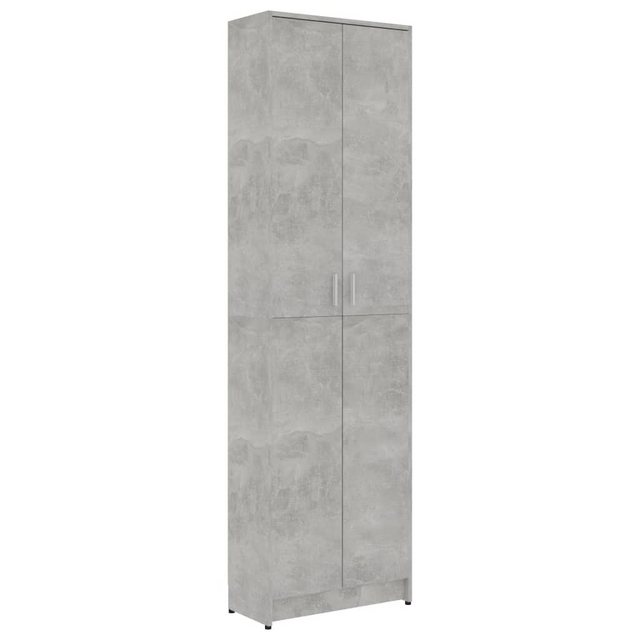 Garderobenschrank Betongrau 55x25x189 Cm Spanplatte günstig online kaufen