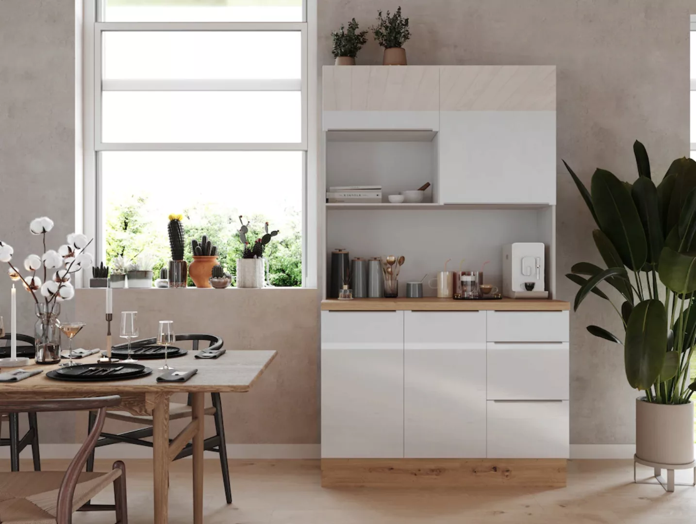 RESPEKTA Buffet Safado aus der Serie Marleen Breite 120 cm, mit Soft-Close, günstig online kaufen