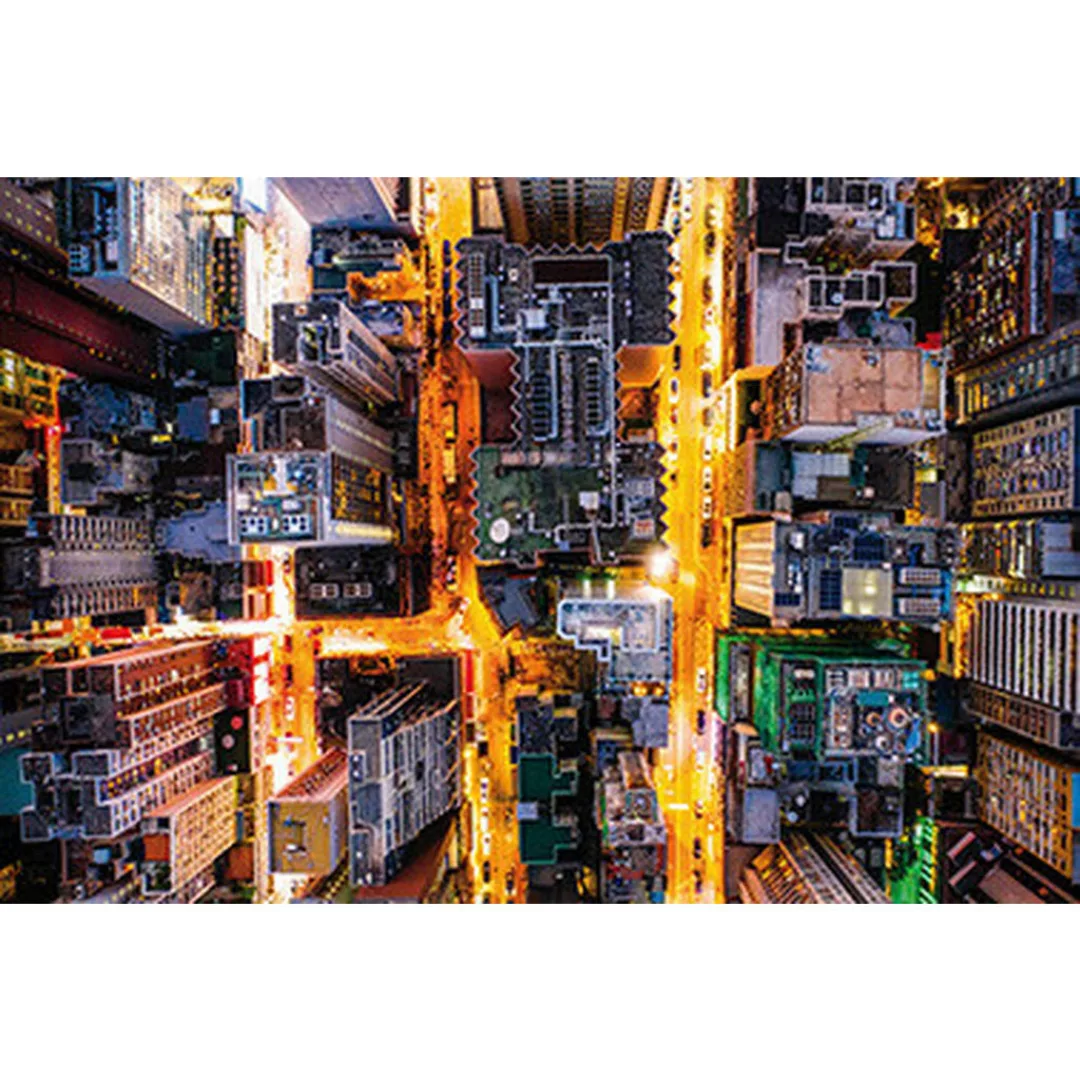 Wandbild Stadt B/L: ca. 78x116 cm günstig online kaufen