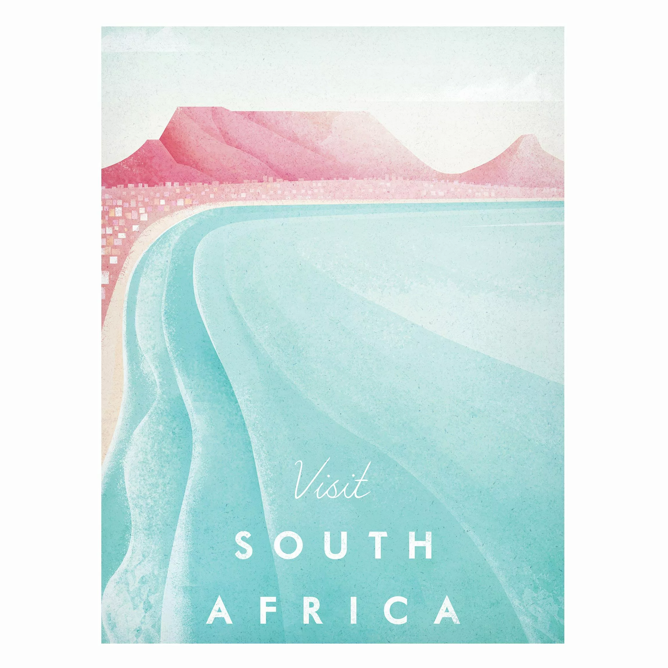 Magnettafel Strand - Hochformat 3:4 Reiseposter - Südafrika günstig online kaufen