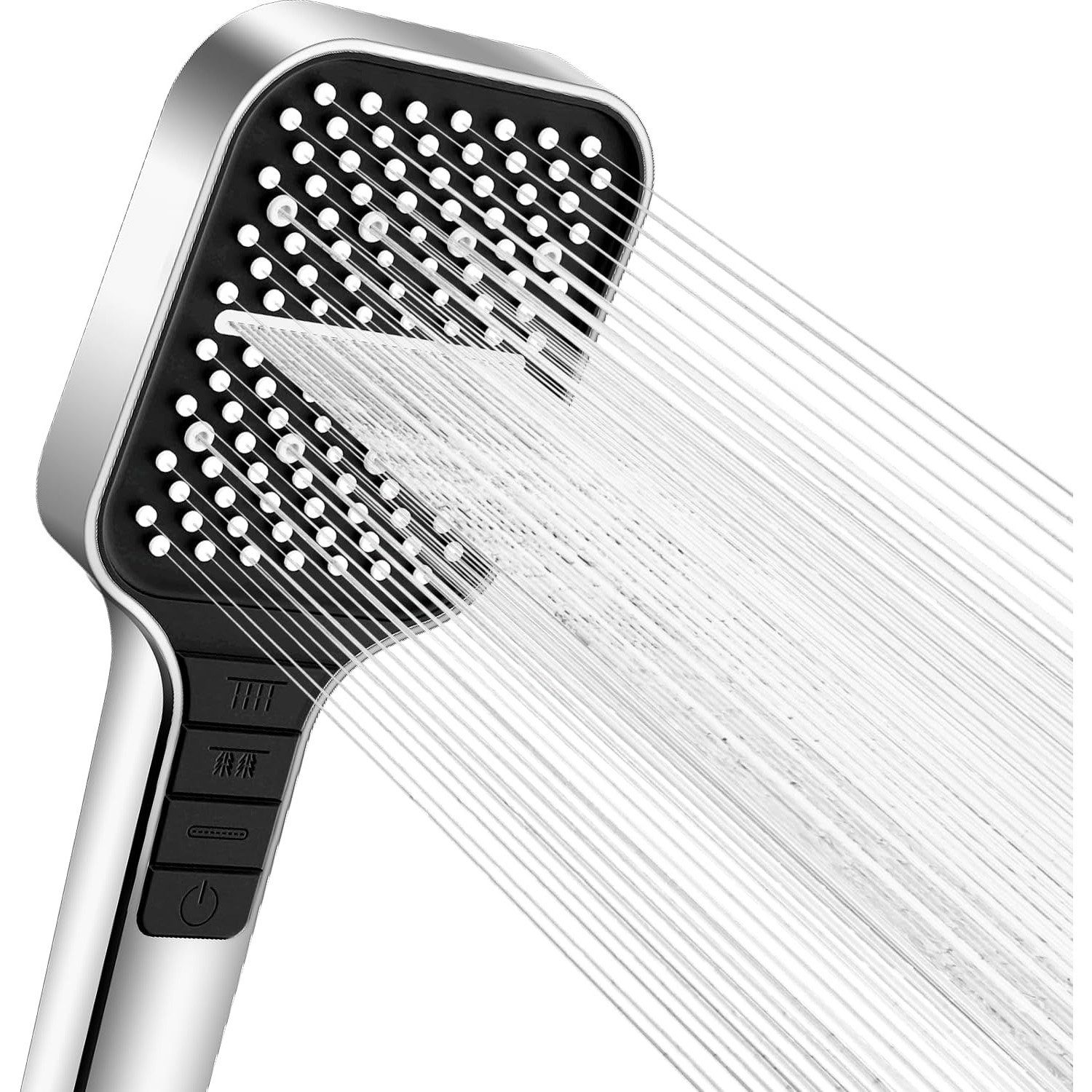 NUODWELL Handbrause 7 Strahlarten Duschkopf Regendusche günstig online kaufen