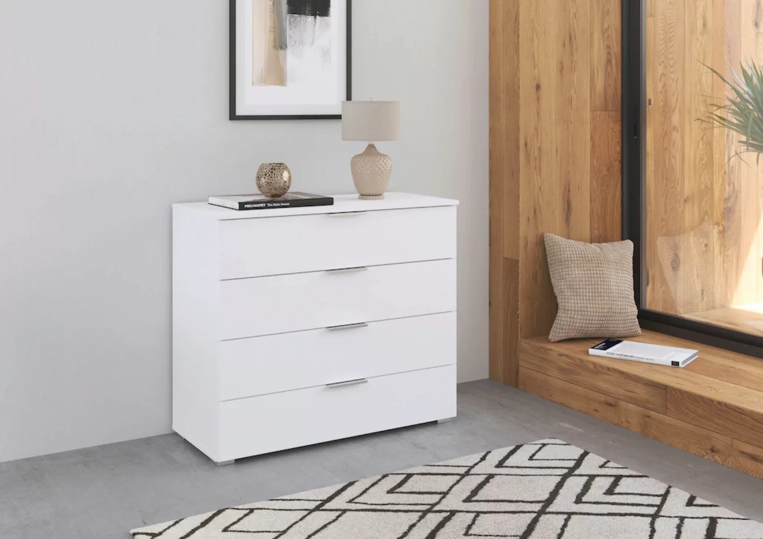 rauch Kommode "Sideboard Schubladenkommode AGORDO mit Dekor- oder Hochglanz günstig online kaufen