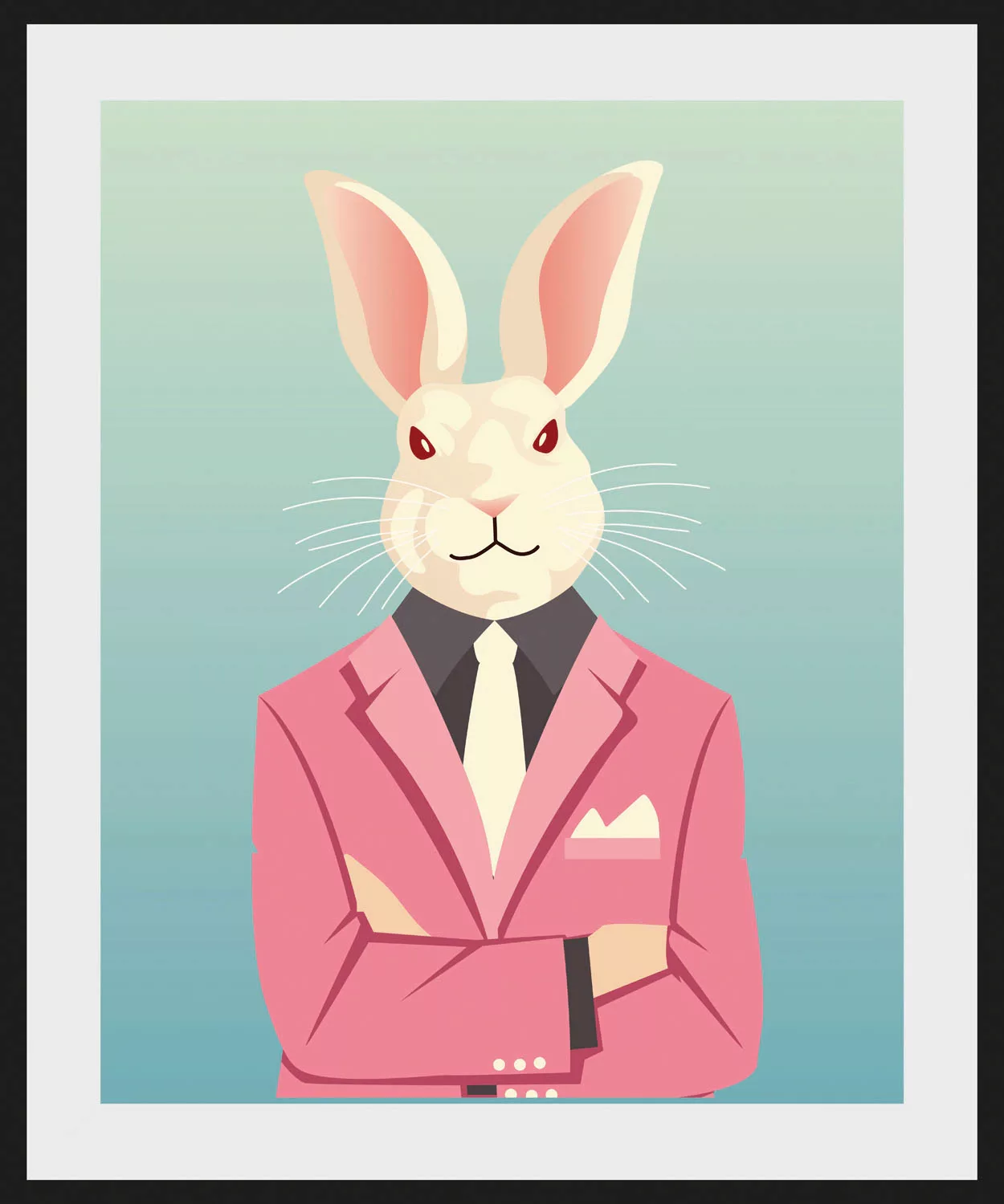 queence Bild "Grey", Hase-Hasen-Foto-Kunst-Comic, (1 St.), HD Premium Poste günstig online kaufen