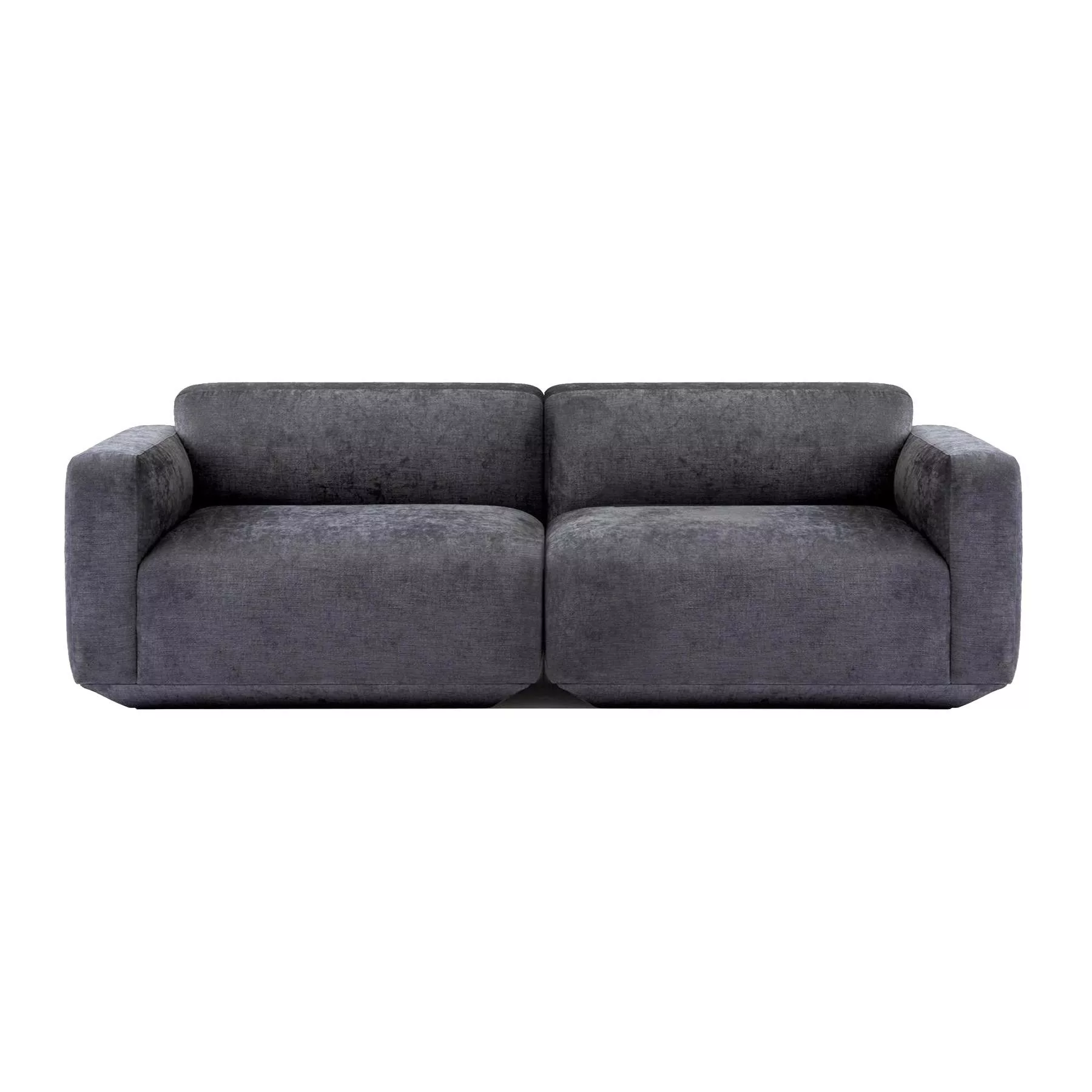 &Tradition - Develius 2-Sitzer Sofa 220x70x89cm - dunkelgrau/Stoff Maple 19 günstig online kaufen