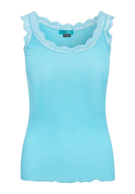 Tooche Longtop Lace Tank Top mit Spitzendetails günstig online kaufen