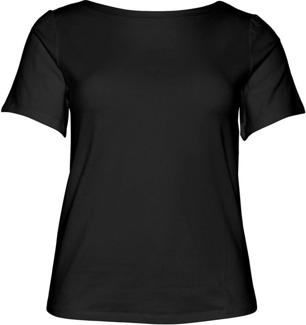 Vero Moda Curve T-Shirt VMVANDA aus weichem Baumwolle-/Modalmischgewebe günstig online kaufen