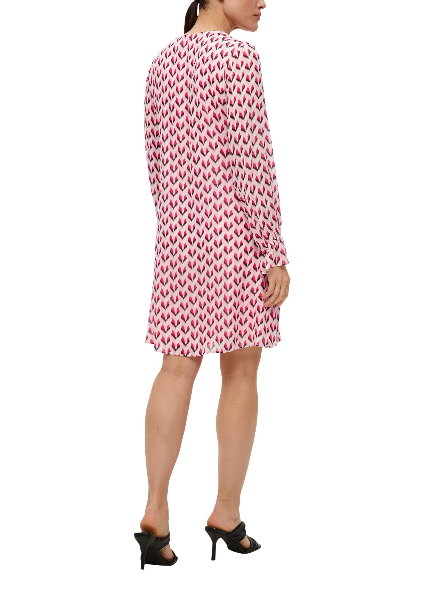 s.Oliver BLACK LABEL Tunikakleid Sommerkleid mit günstig online kaufen