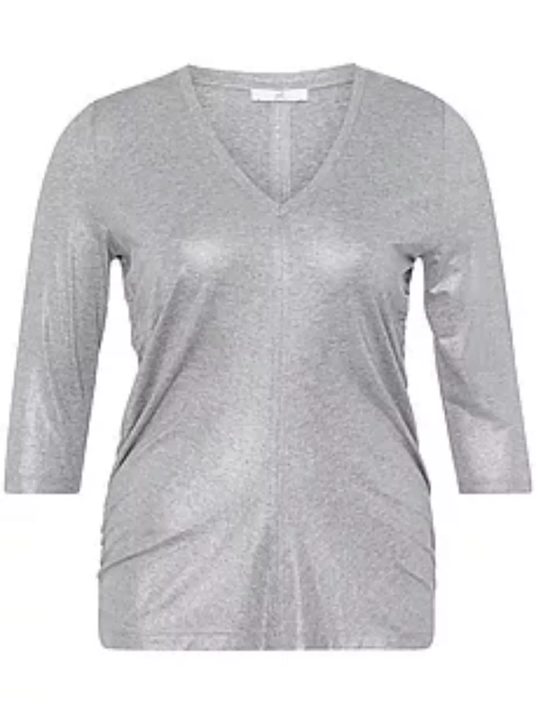 V-Shirt 3/4-Arm Emilia Lay grau günstig online kaufen