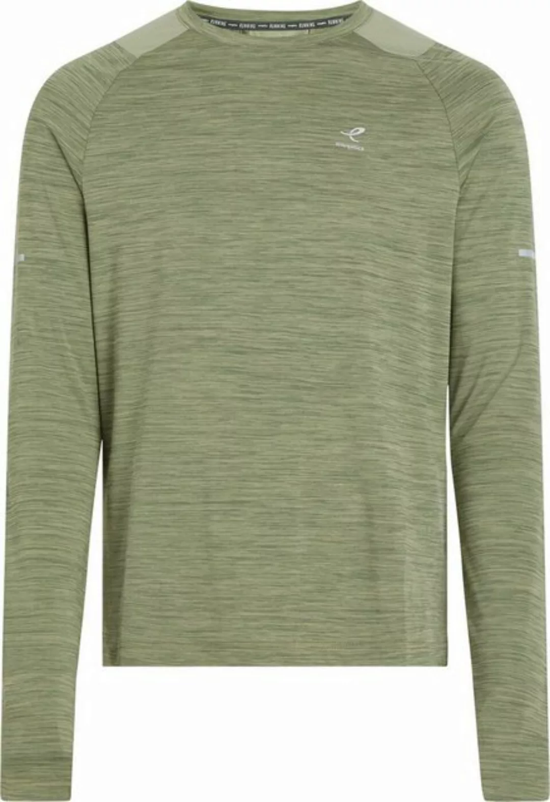 Energetics Langarmshirt He.-Langarmshirt Ailo LS M MELANGE/GREEN/GREEN günstig online kaufen