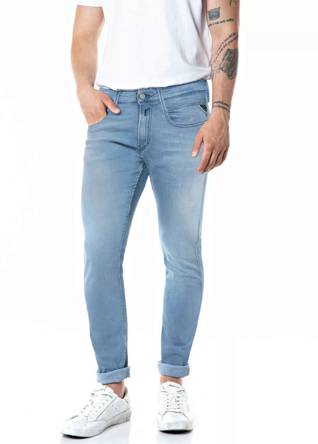 Replay Slim-fit-Jeans Anbass günstig online kaufen