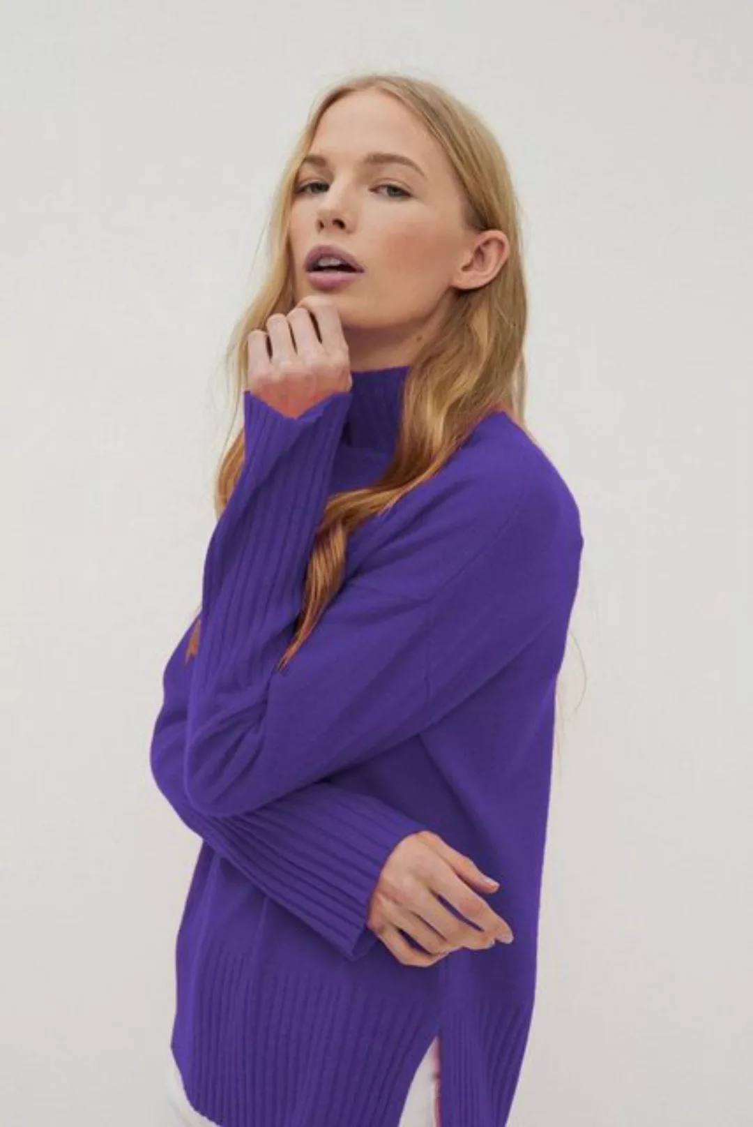 THE FASHION PEOPLE Sweatshirt Turtleneck Merino günstig online kaufen